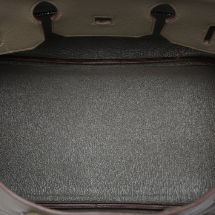 Hermès Birkin Retourne 35 Togo Gris – vue 4 – GABY PARIS