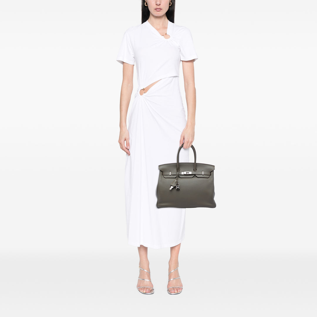 Hermès Birkin Retourne 35 Togo Gris – vue 5 – GABY PARIS