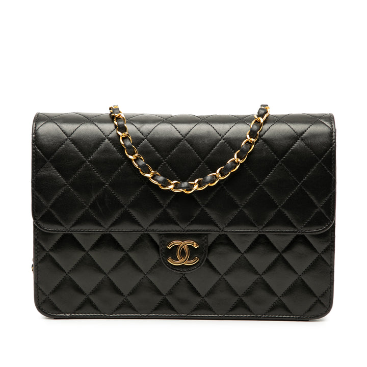 Chanel Medium CC Matelassé Cuir d’agneau Simple rabat – GABY PARIS Authentique