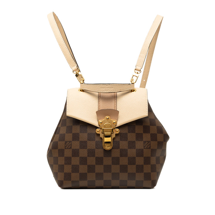 Louis Vuitton Sac à dos Clapton Damier Ébène Marron – vue principale – GABY PARIS