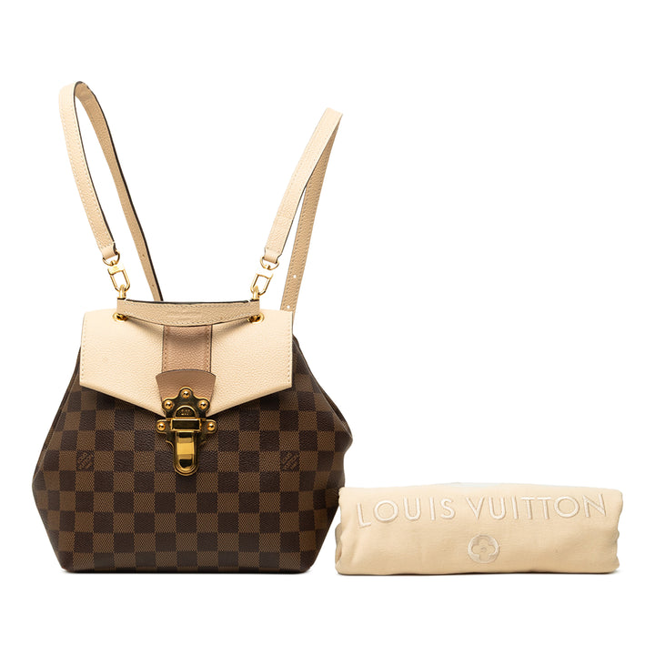 Louis Vuitton Sac à dos Clapton Damier Ébène Marron – vue 7 – GABY PARIS