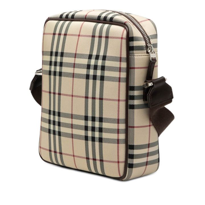 Burberry House Check Toile Sac porté croisé