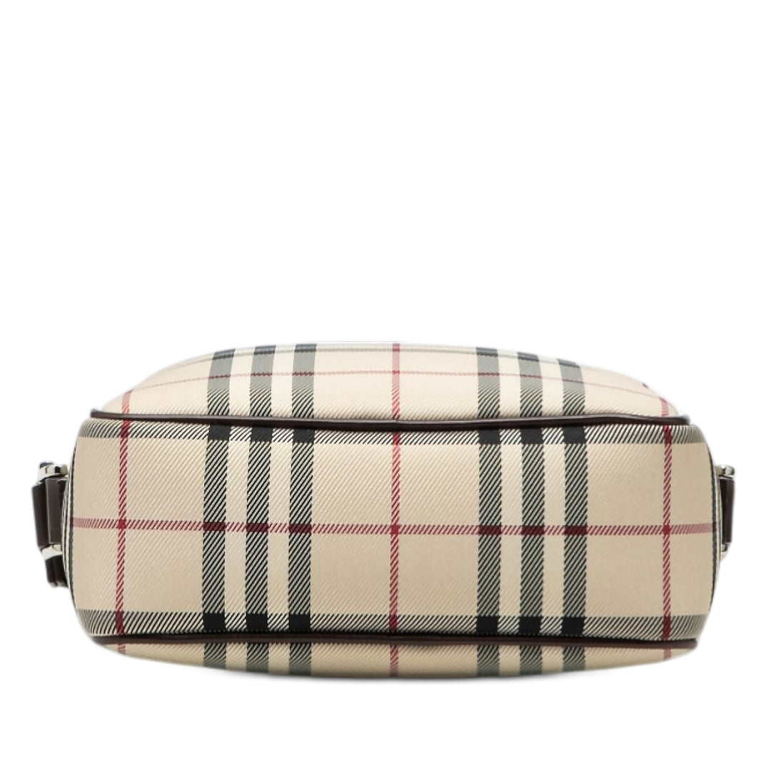 Burberry House Check Toile Sac porté croisé