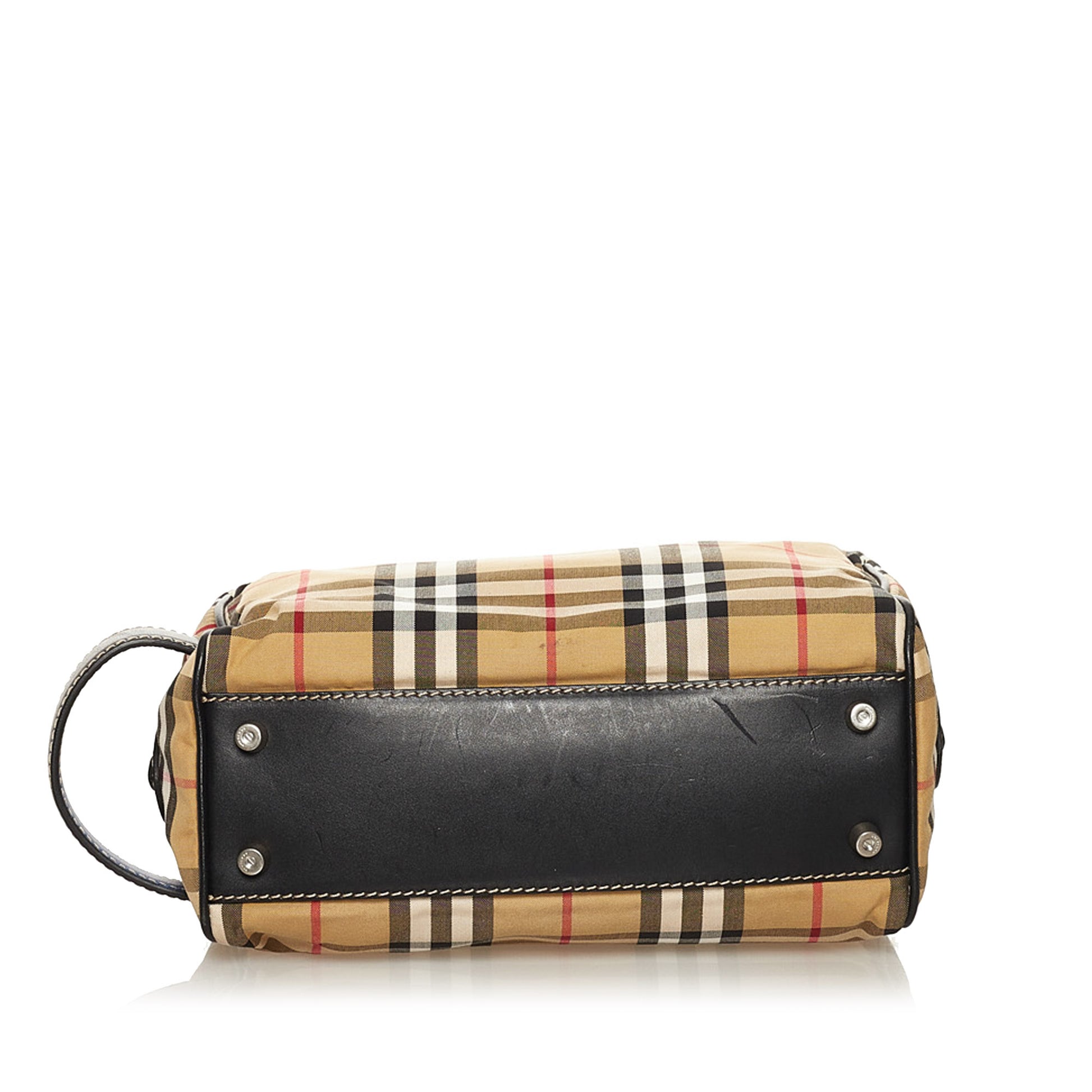 House Check Pouch Brown - Gaby Paris