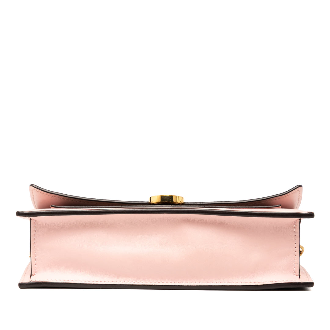 Louis Vuitton Monogram Flore Wallet On Chain Marron