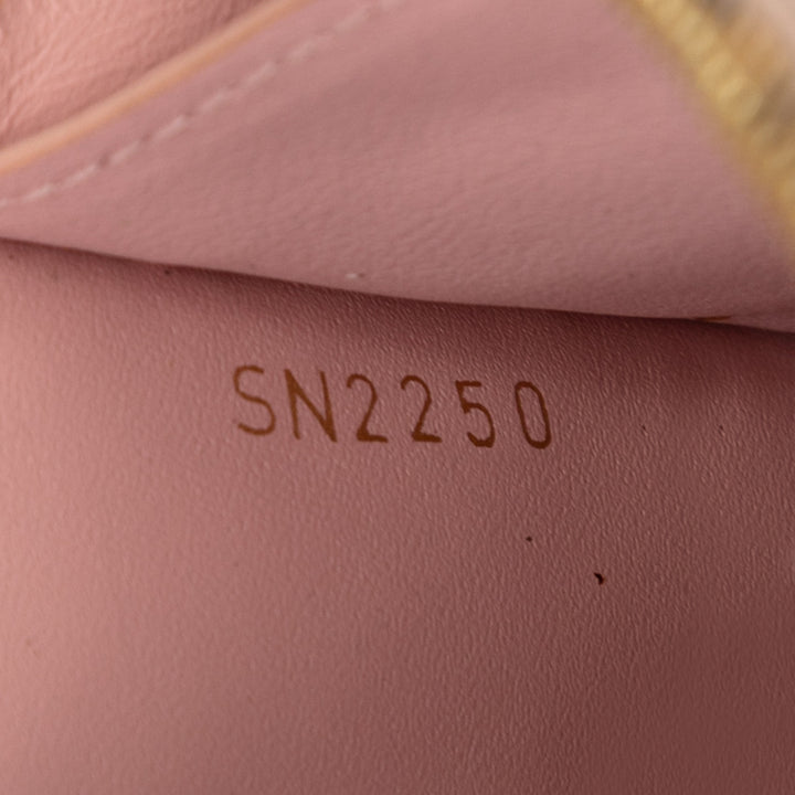 Louis Vuitton Monogram Flore Wallet On Chain Marron