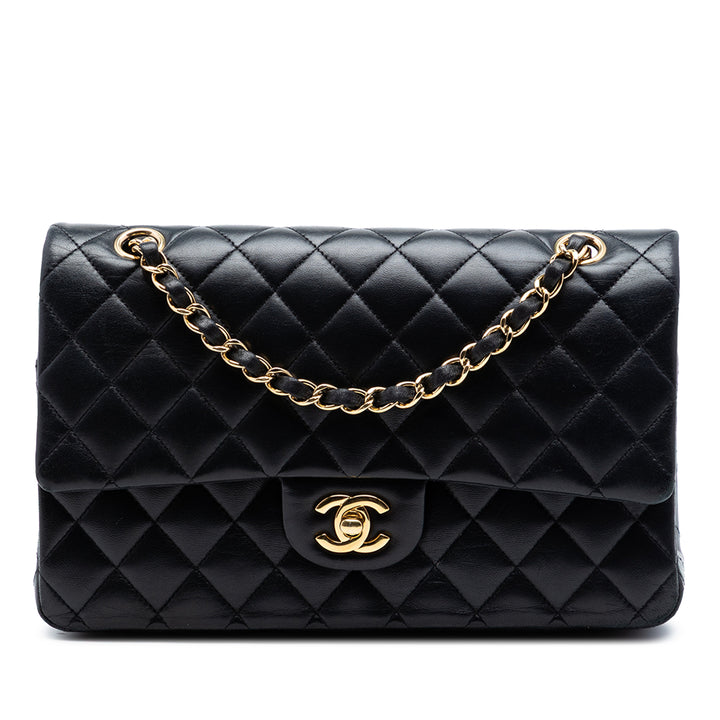 Chanel Medium Classic Cuir d’agneau Double rabat