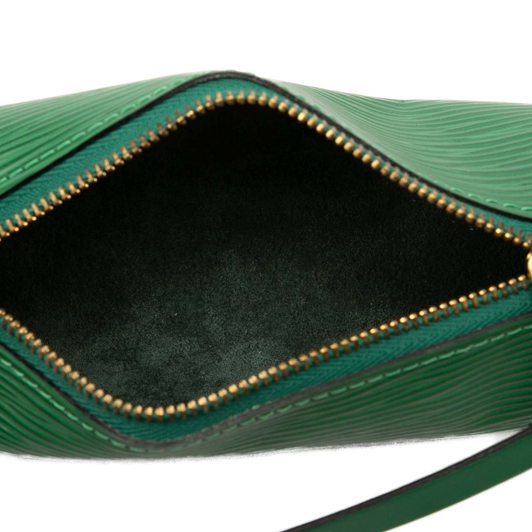 Pochette Papillon Épi Vert