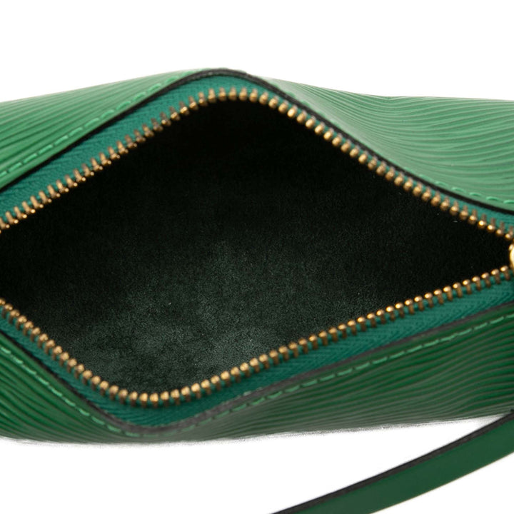 Pochette Papillon Épi Vert