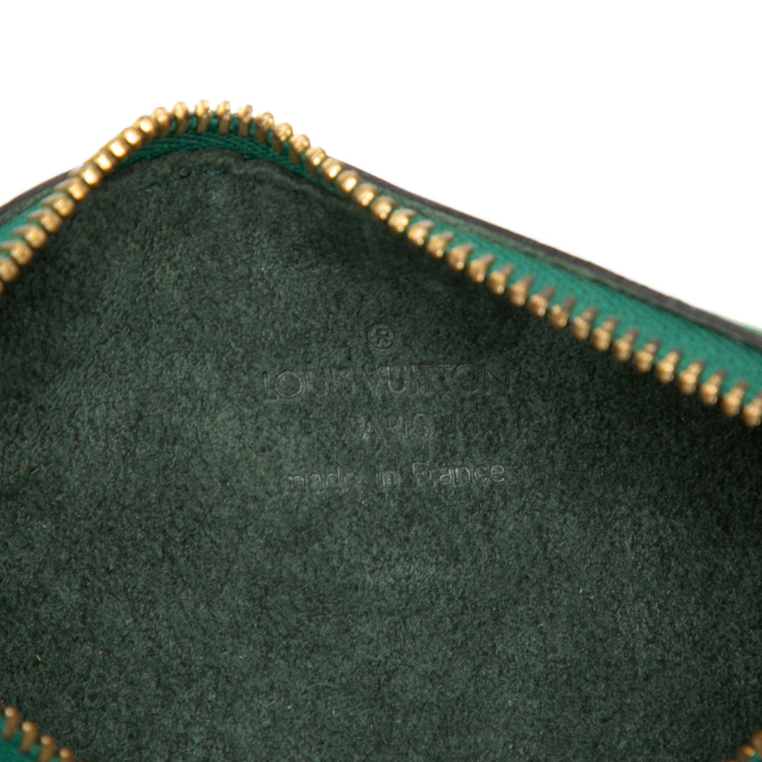 Pochette Papillon Épi Vert