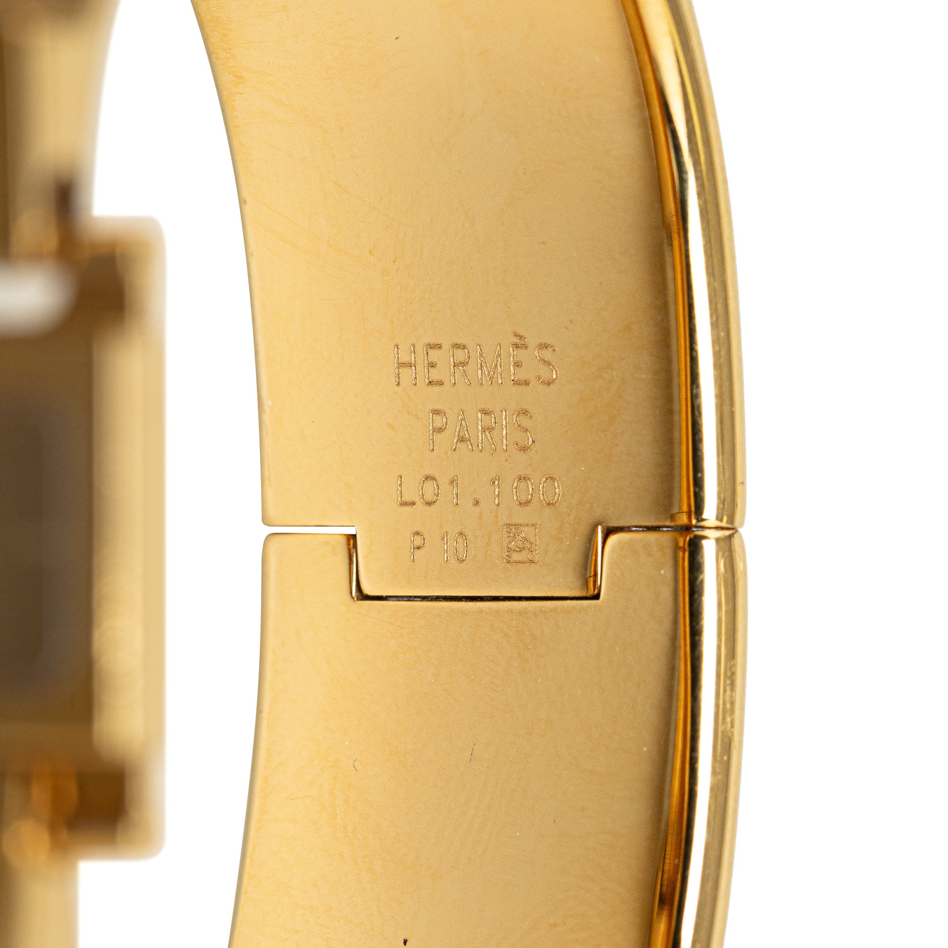 Quartz Gold Plated Stainless Steel Loquet Watch Gold - Gaby Paris