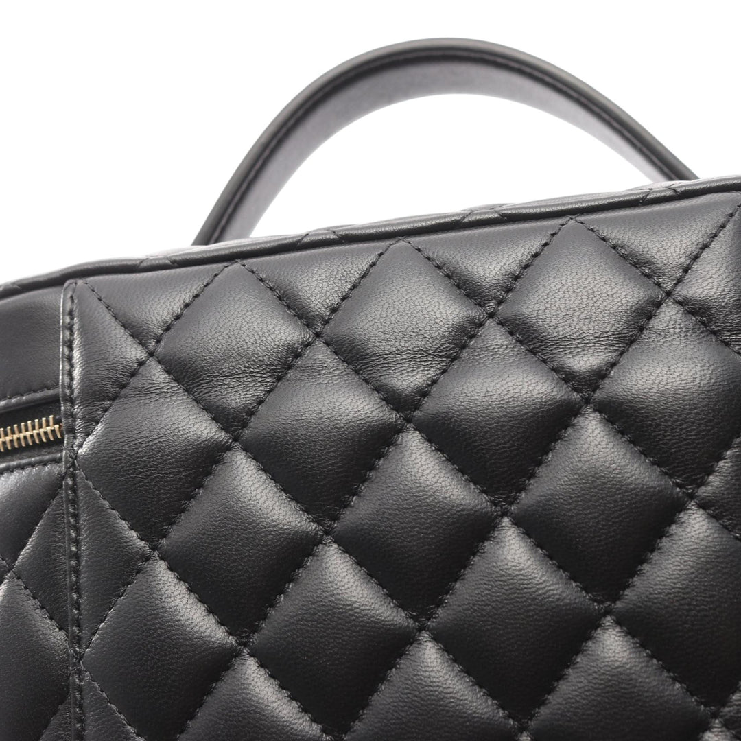 Chanel CC Matelassé Cuir d’agneau Vanity