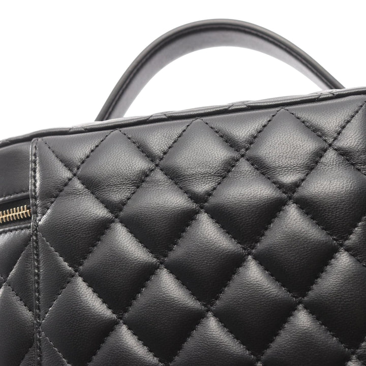 Chanel CC Matelassé Cuir d’agneau Vanity