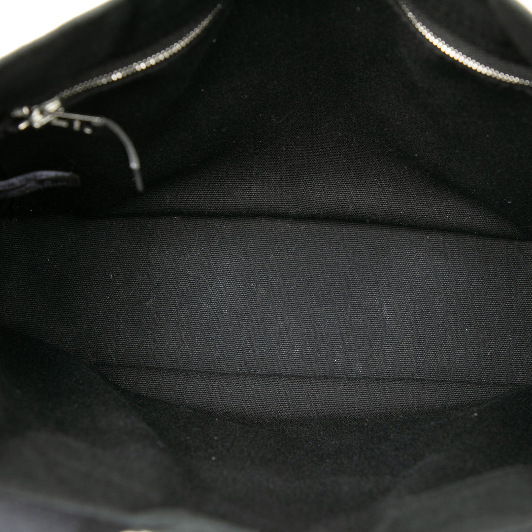 Hermès Toile et Cuir Fourre Tout PM