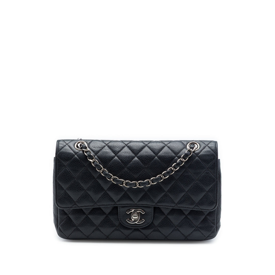 Chanel Medium Classic Caviar Double rabat