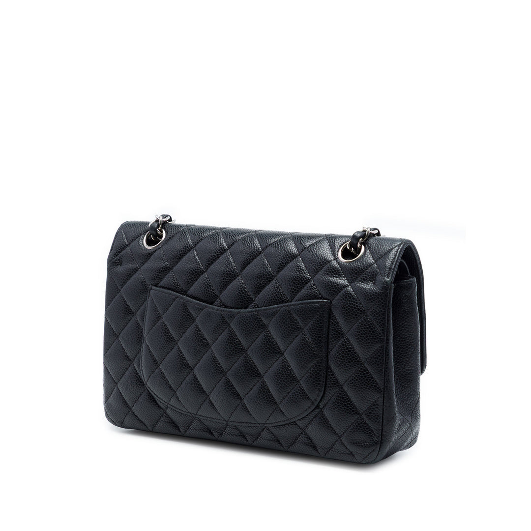 Chanel Medium Classic Caviar Double rabat