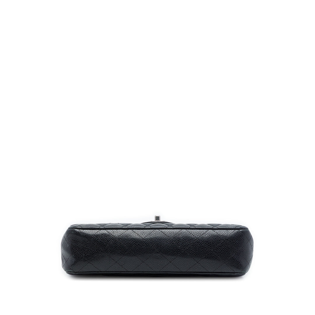 Chanel Medium Classic Caviar Double rabat