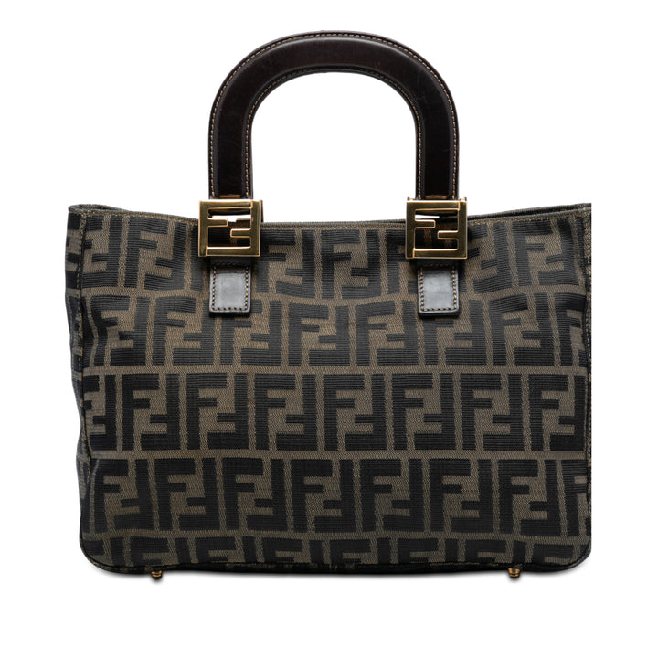 Fendi Small Zucca Toile Twins Cabas