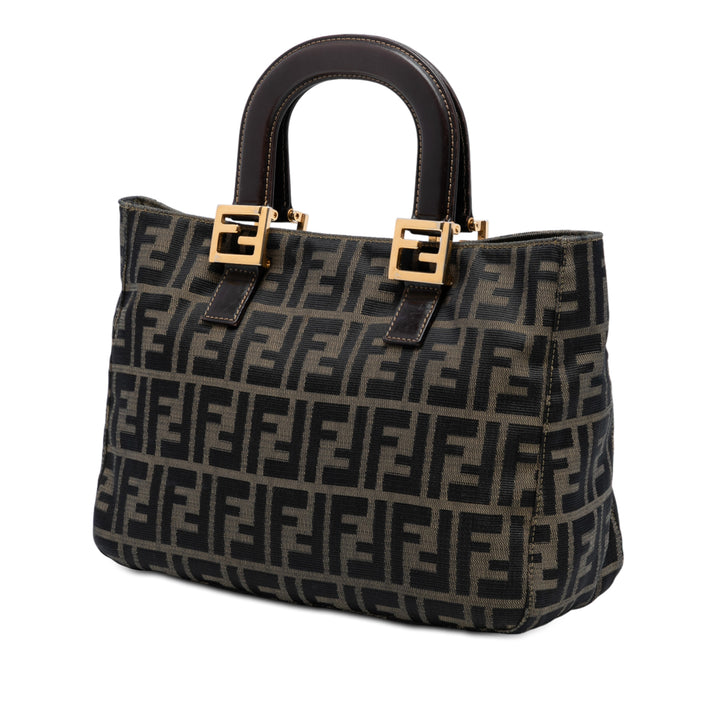 Fendi Small Zucca Toile Twins Cabas