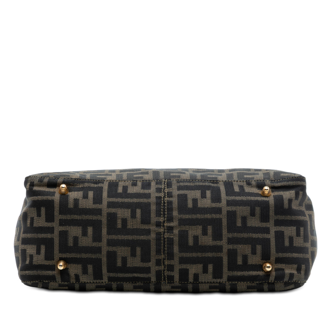 Fendi Small Zucca Toile Twins Cabas