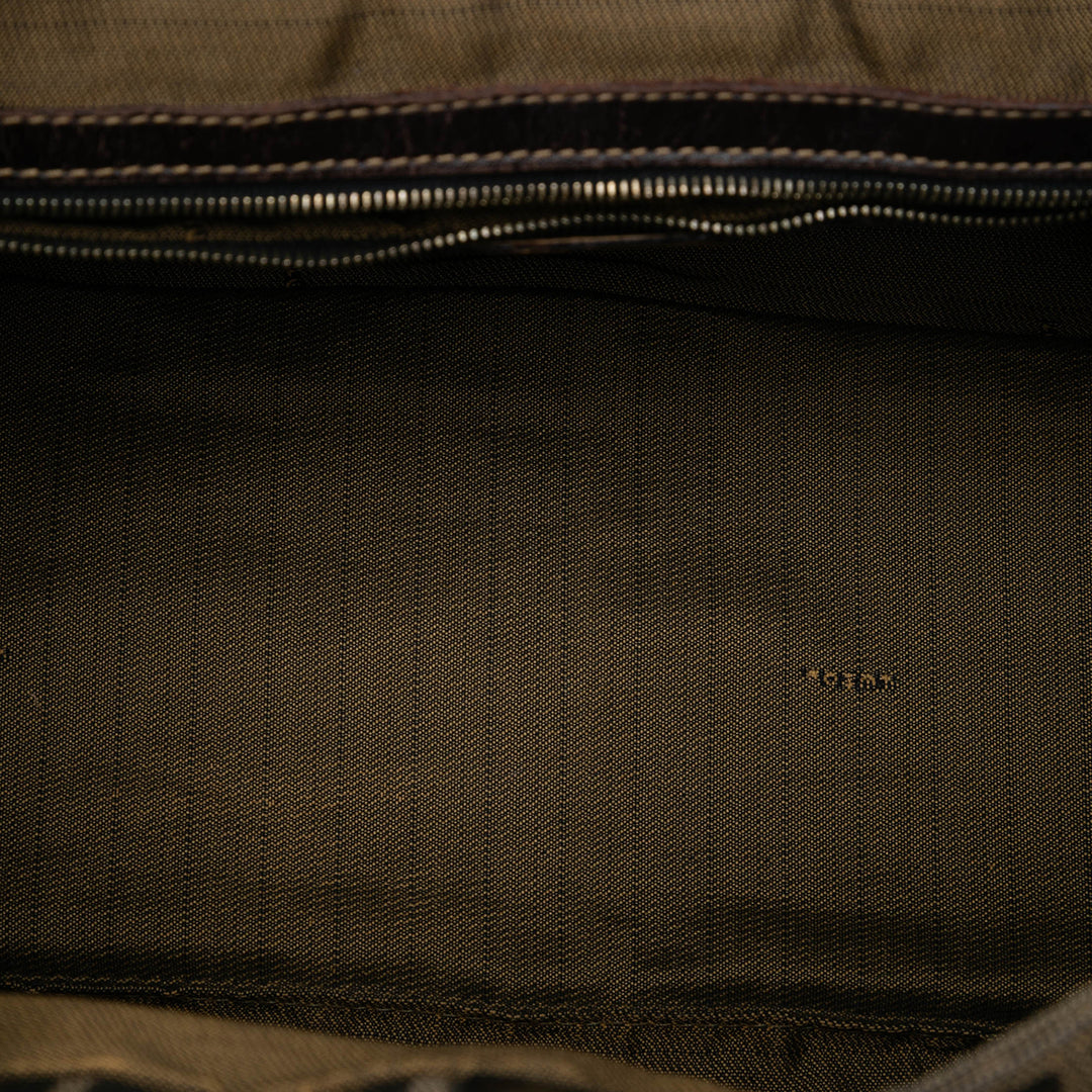 Fendi Small Zucca Toile Twins Cabas