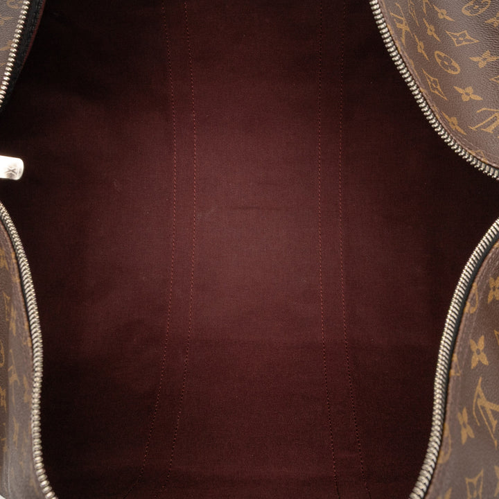 Louis Vuitton Monogram Macassar Keepall Bandouliere 55 Marron – GABY PARIS Authentique