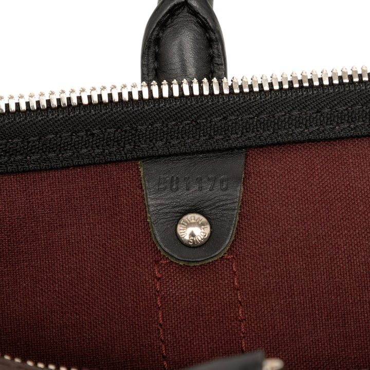 Louis Vuitton Monogram Macassar Keepall Bandouliere 55 Marron – GABY PARIS Authentique
