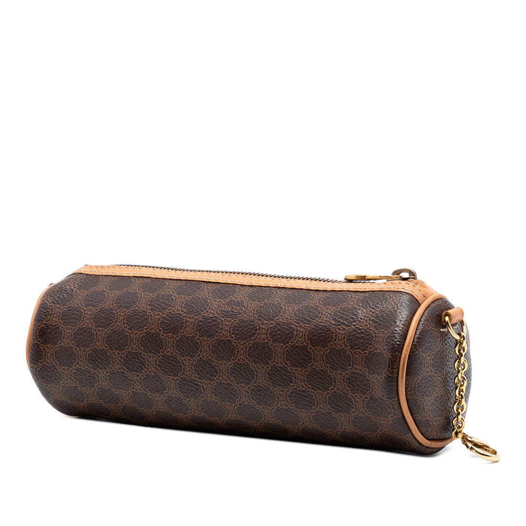 Celine Macadam Coated Toile Sac porté croisé