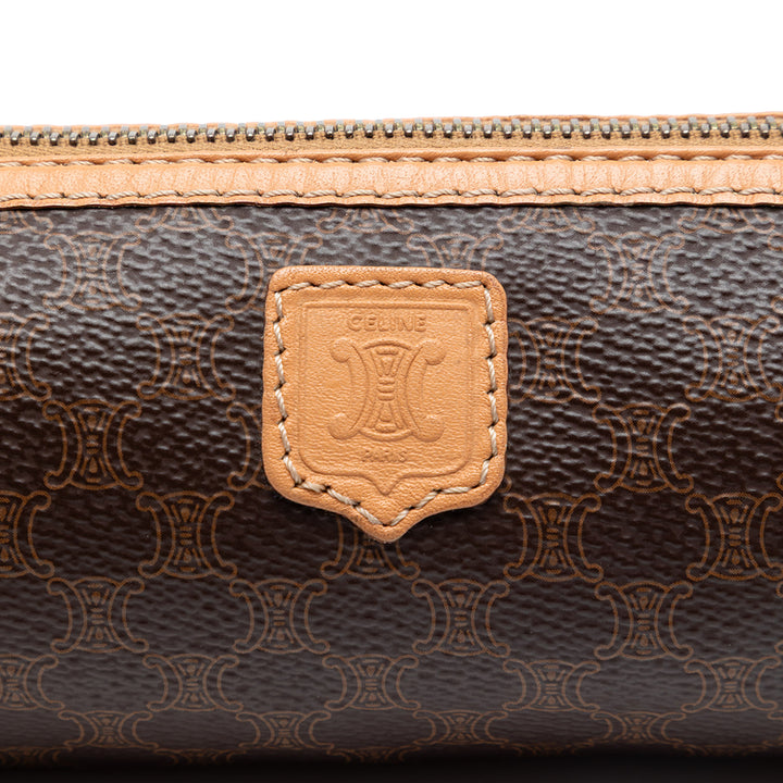 Celine Macadam Coated Toile Sac porté croisé