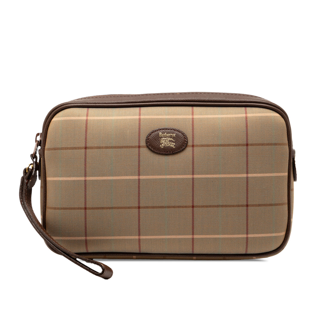 Burberry Vintage Check Toile Pochette