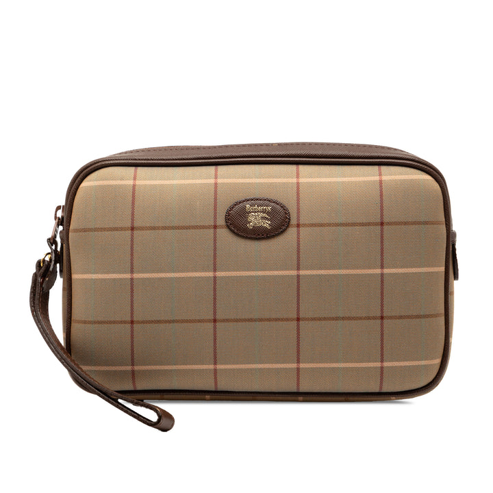 Burberry Vintage Check Toile Pochette