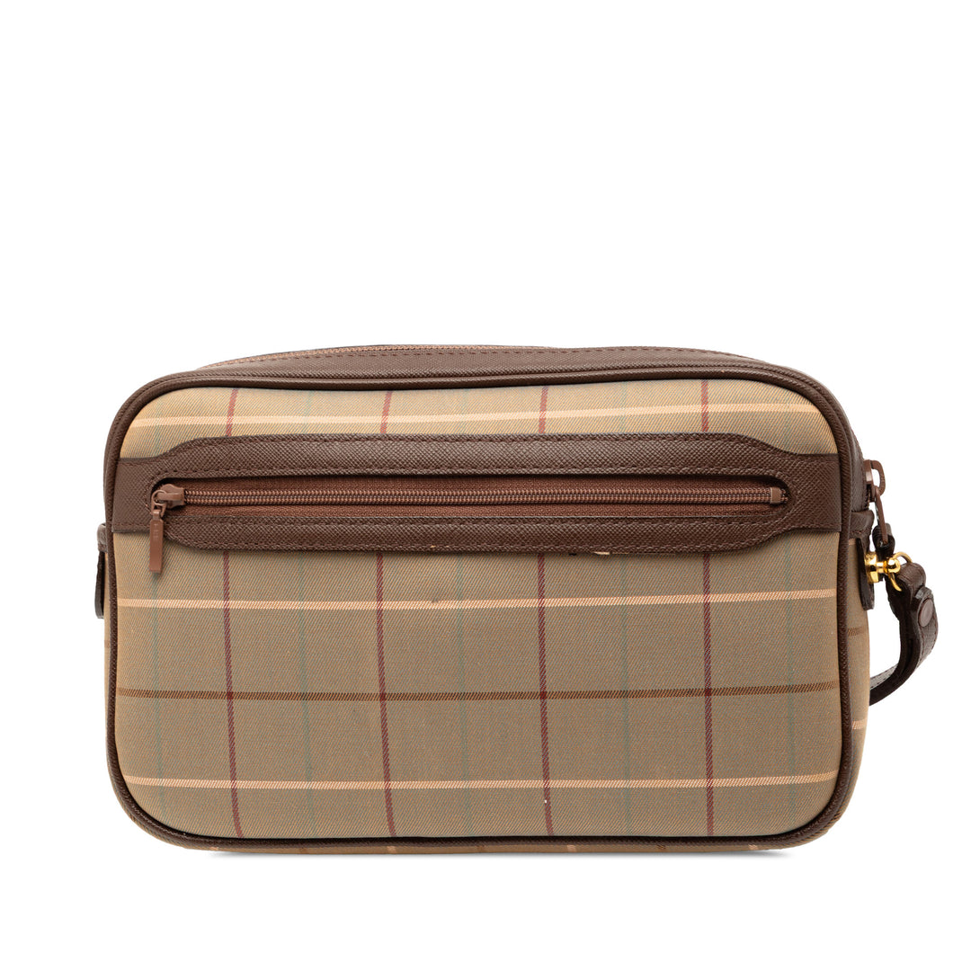 Burberry Vintage Check Toile Pochette