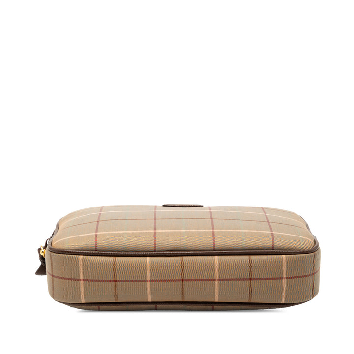 Burberry Vintage Check Toile Pochette