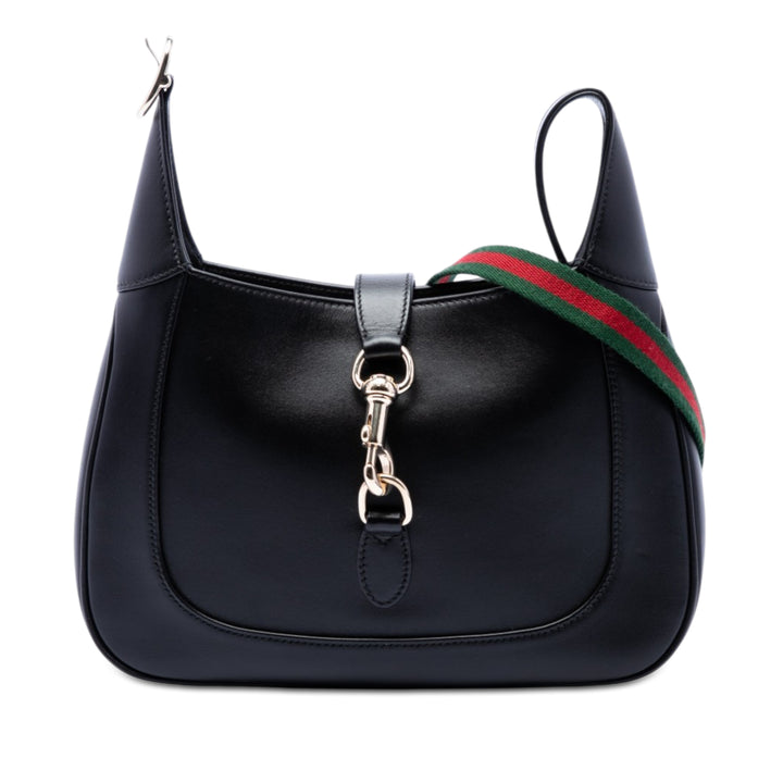 Gucci Small Cuir de veau Web Jackie 1961 Sac porté croisé