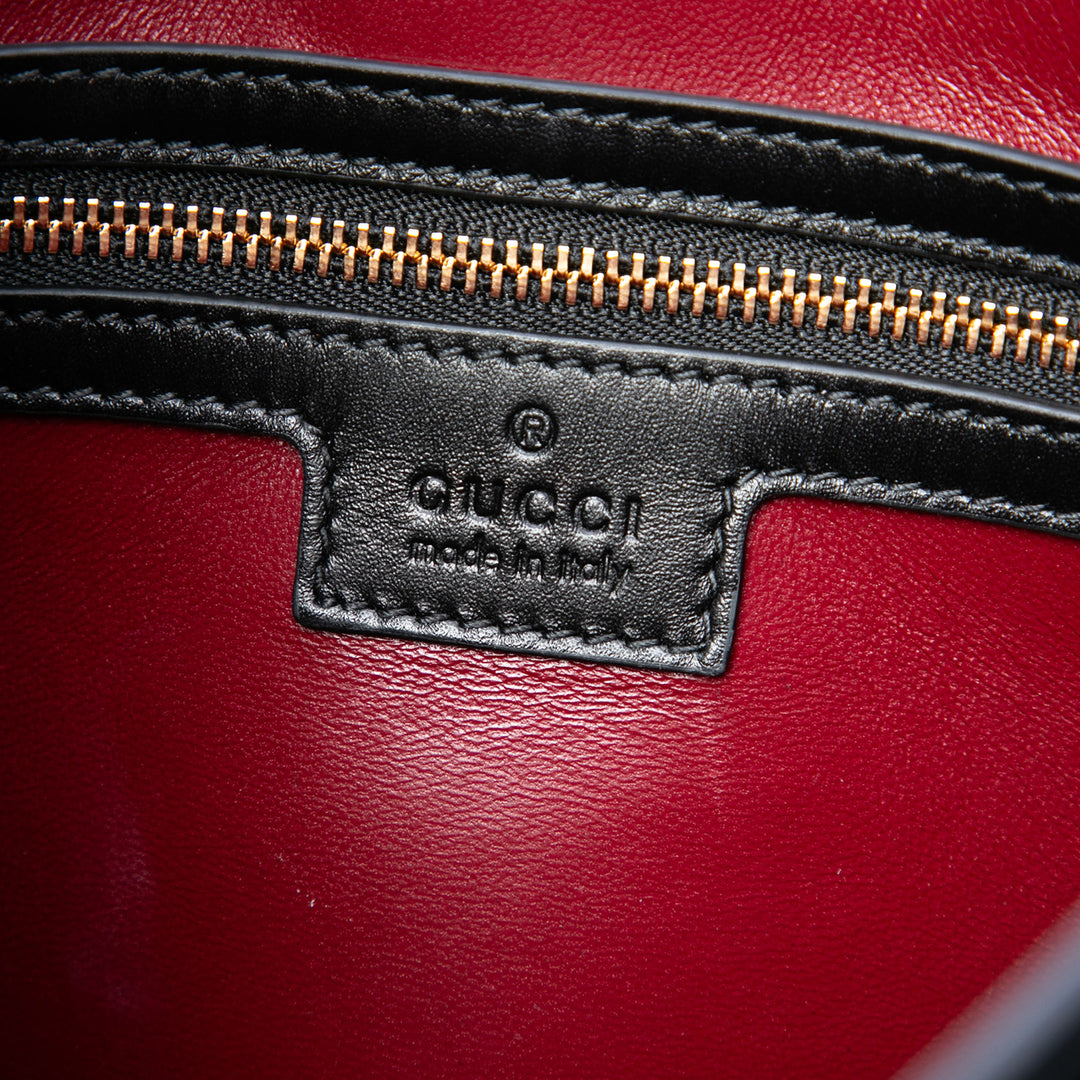 Gucci Small Cuir de veau Web Jackie 1961 Sac porté croisé