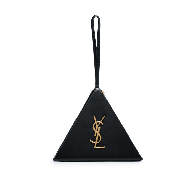 Saint Laurent Pyramid Boîte Pochette Petit Noir