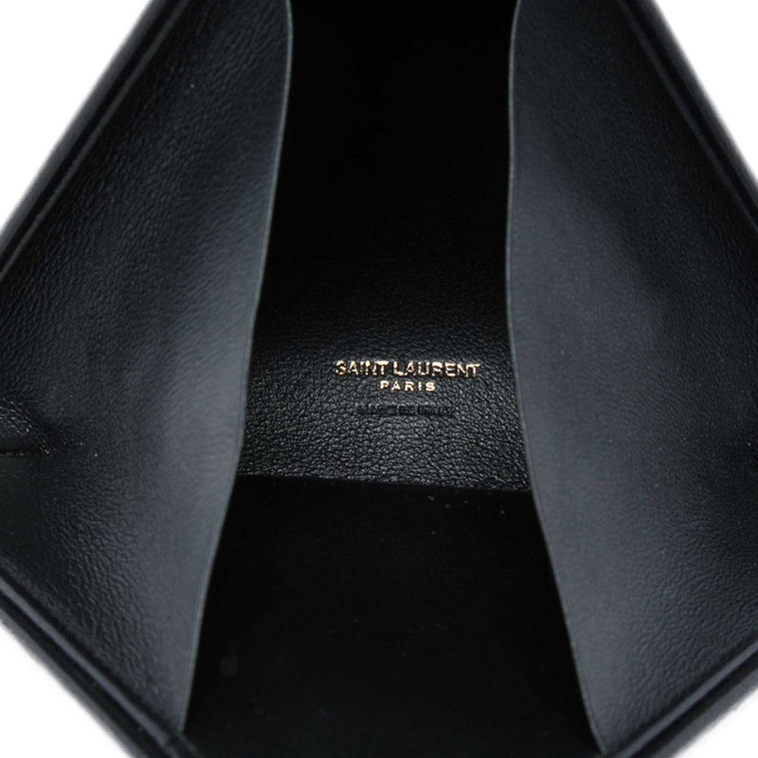 Saint Laurent Pyramid Boîte Pochette Petit Noir