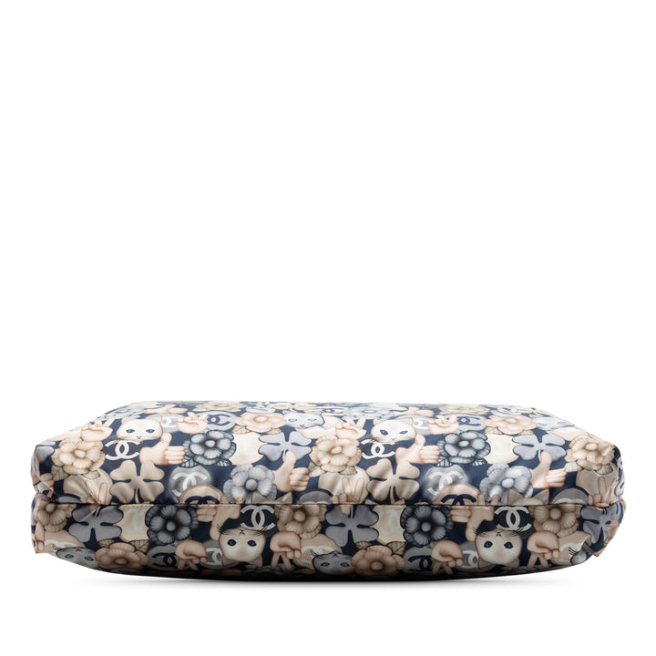 Chanel Cat Emoticon Cabas Grand Nylon