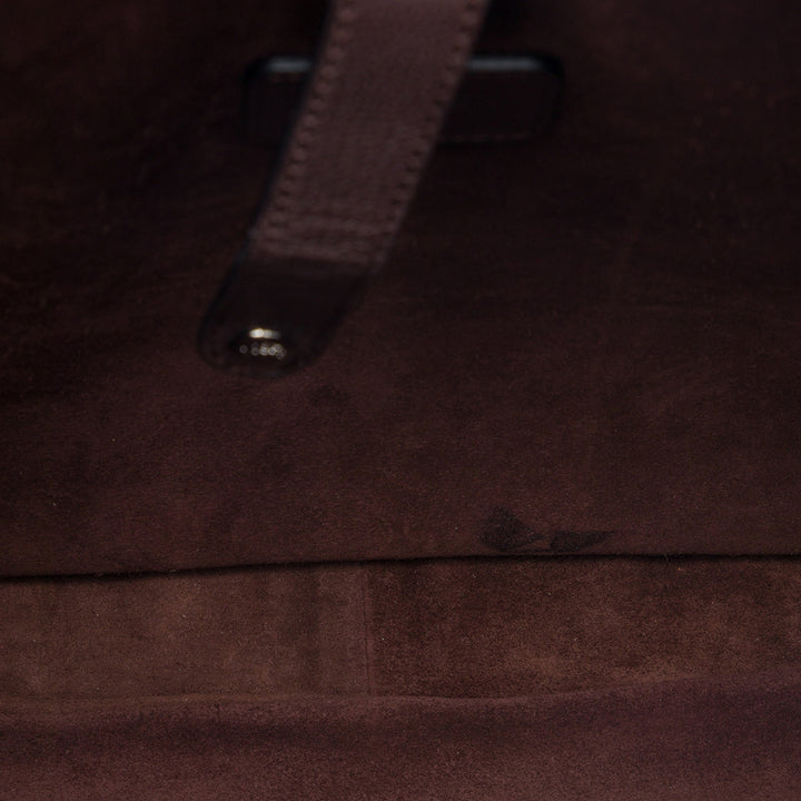 LOEWE Cuir Anagram à rabat Sac porté croisé