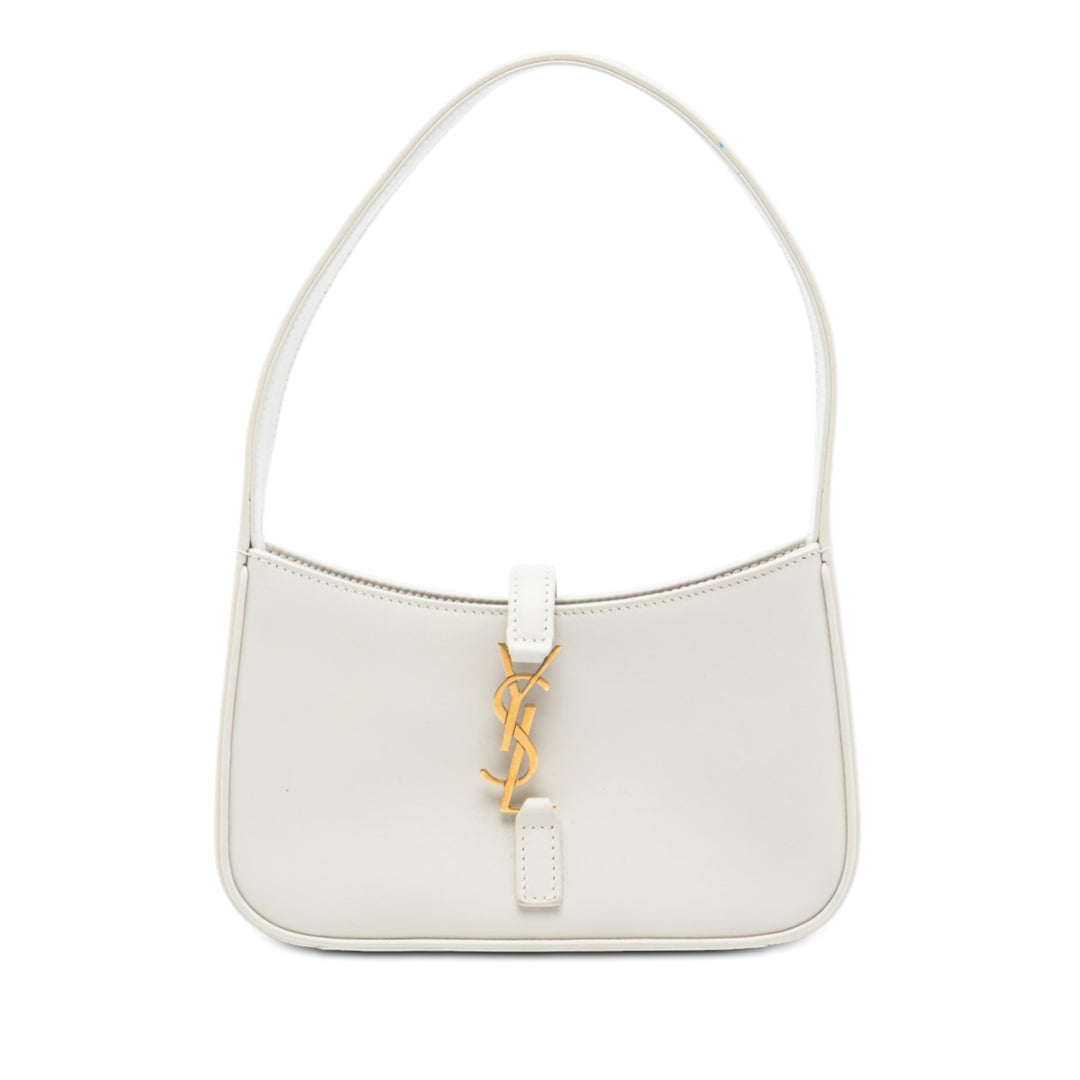 Saint Laurent Mini Smooth Cuir de veau Le 5 a 7