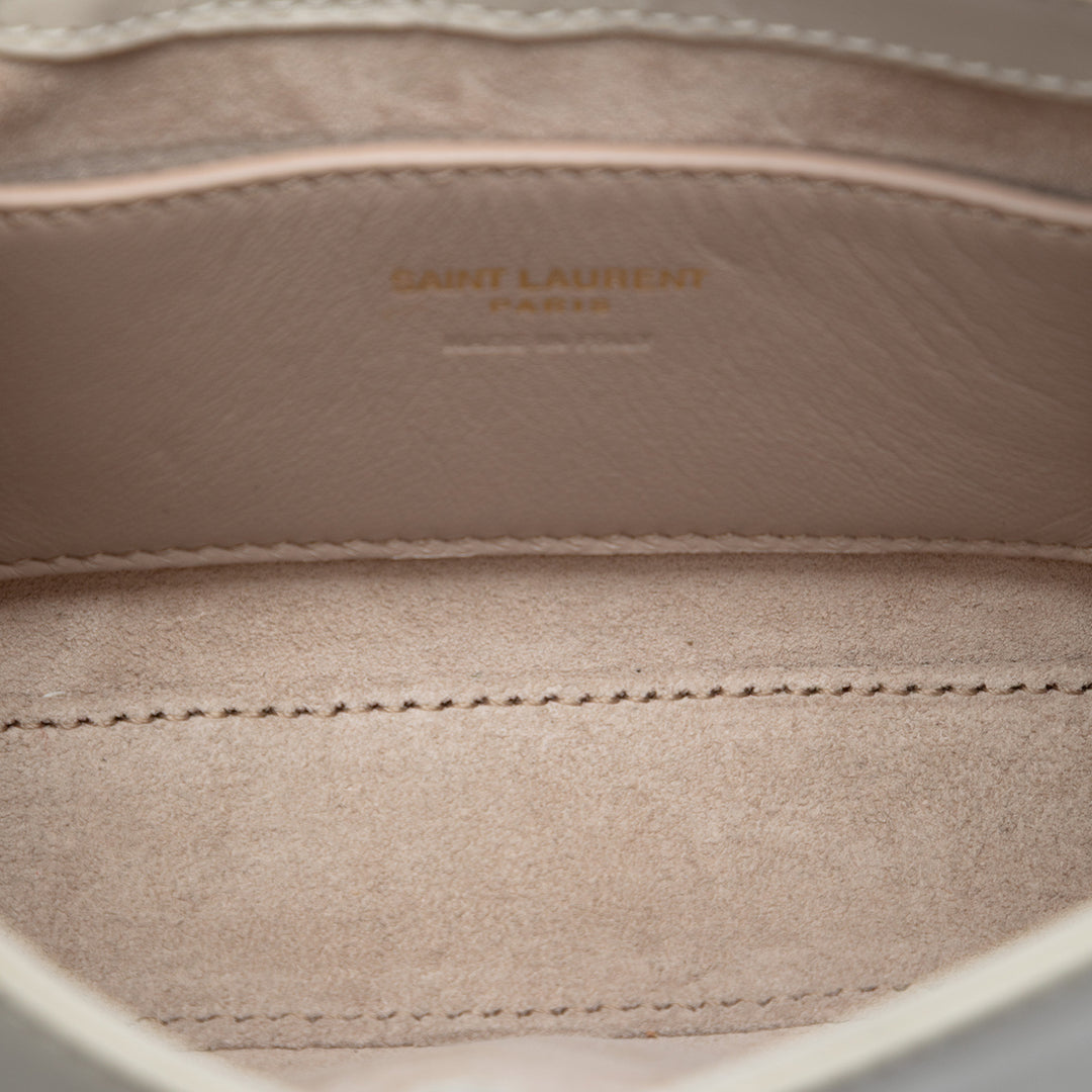 Saint Laurent Mini Smooth Cuir de veau Le 5 a 7