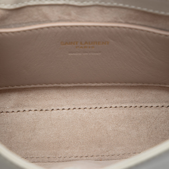 Saint Laurent Mini Smooth Cuir de veau Le 5 a 7
