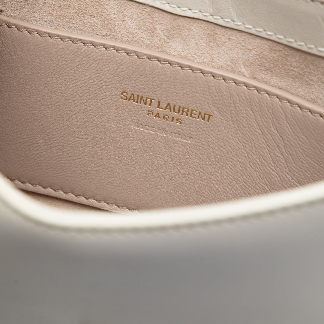 Saint Laurent Mini Smooth Cuir de veau Le 5 a 7