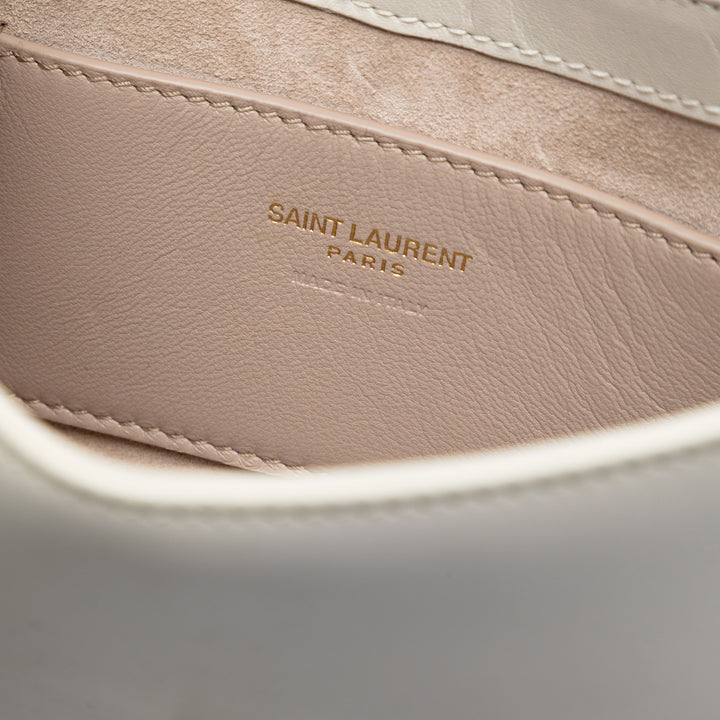 Saint Laurent Mini Smooth Cuir de veau Le 5 a 7