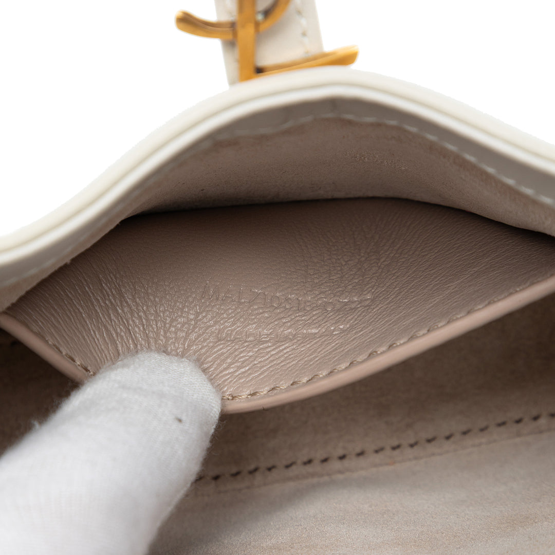 Saint Laurent Mini Smooth Cuir de veau Le 5 a 7