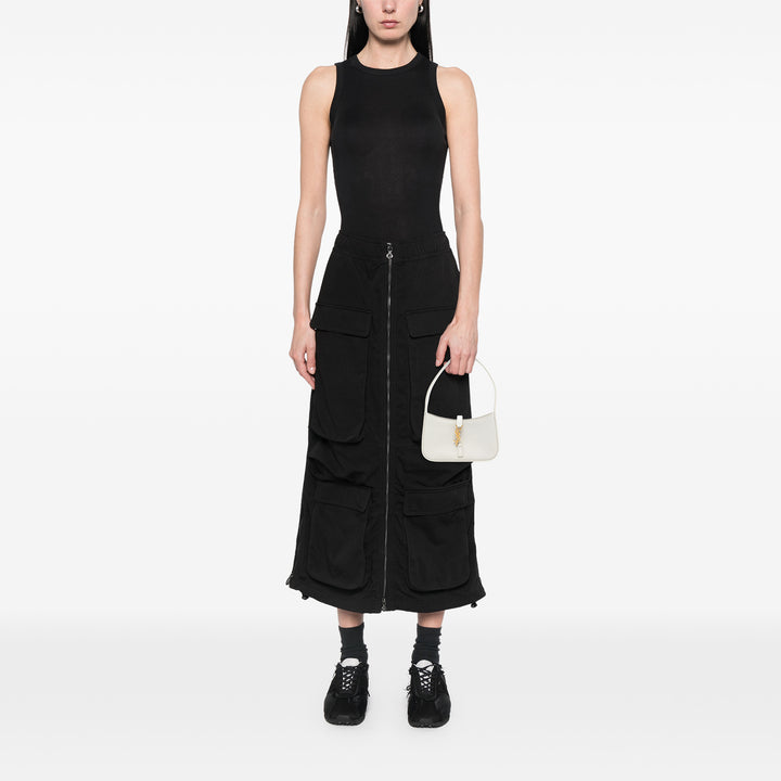 Saint Laurent Mini Smooth Cuir de veau Le 5 a 7