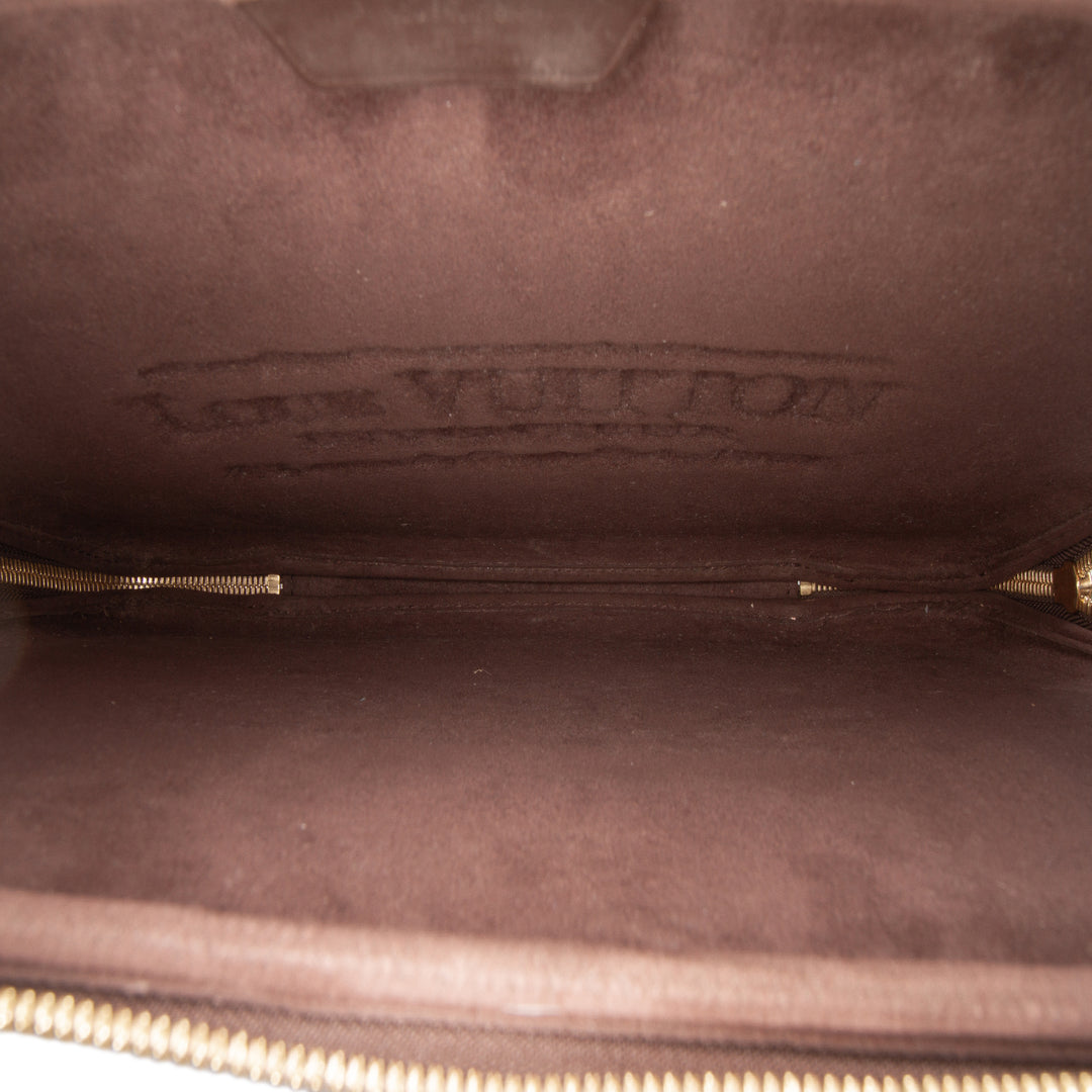Damier Ebene Horizon Laptop Sleeve Brown - Gaby Paris