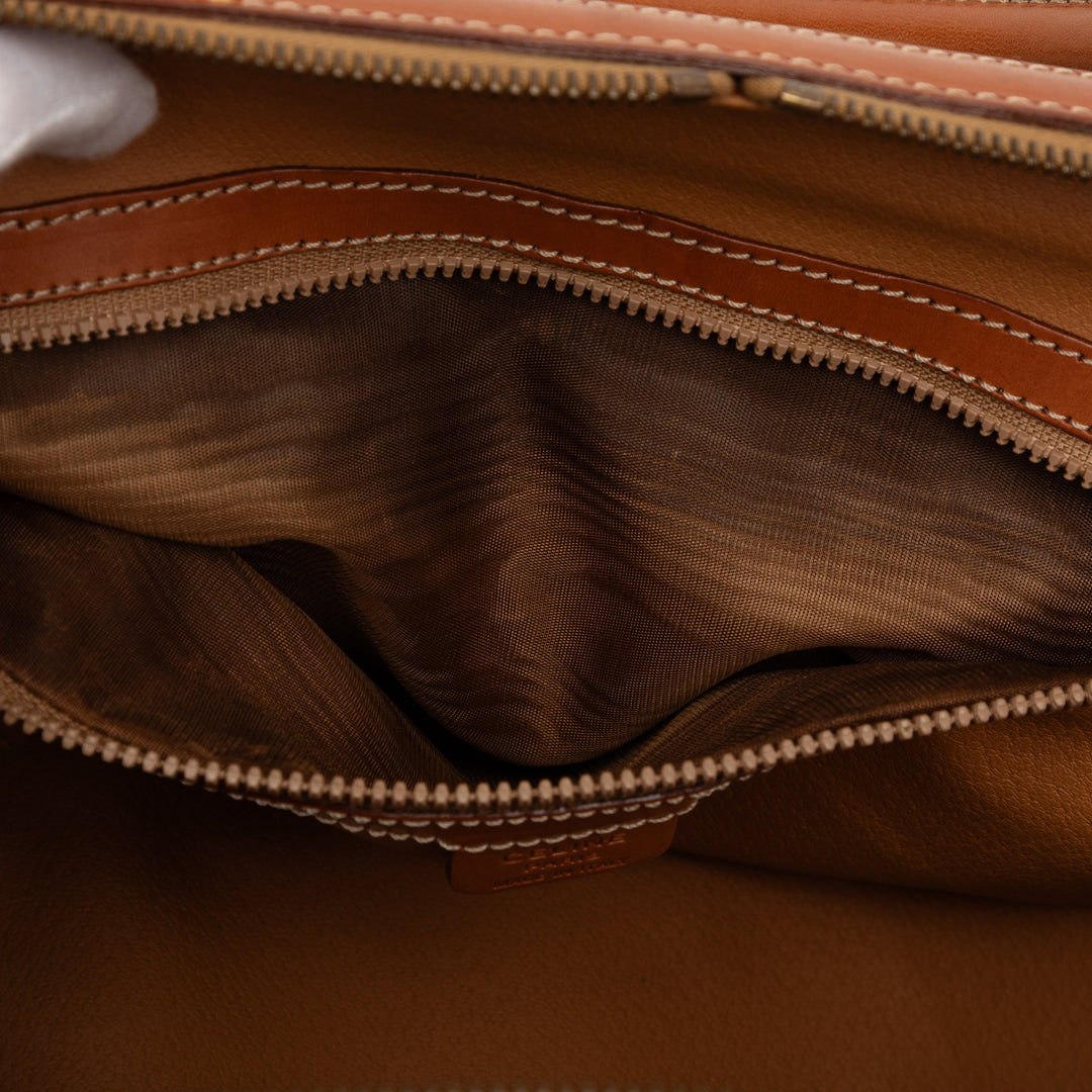 Celine Macadam Coated Toile Sac de voyage