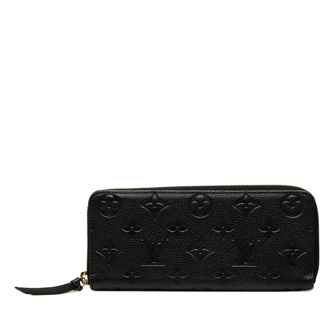 Louis Vuitton Portefeuille Monogram Empreinte Noir – vue principale – GABY PARIS