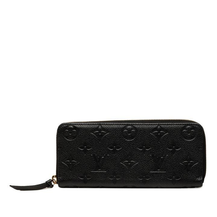 Louis Vuitton Portefeuille Monogram Empreinte Noir – vue principale – GABY PARIS